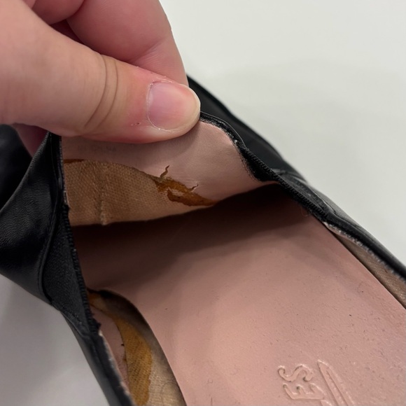 Vintage Aerosoles Women’s Black Leather Pump Heels, Size 9.5M - Picture 6 of 8